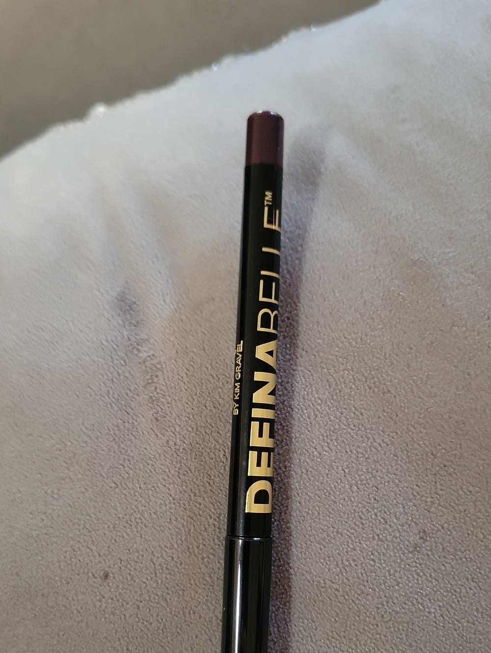 Belle Beauty waterproof eyeliner in deep plum